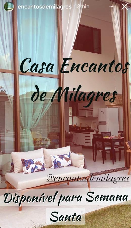 Morada do Toque - Casa 1 - Encantos de Milagres São Miguel dos Milagres Exterior foto